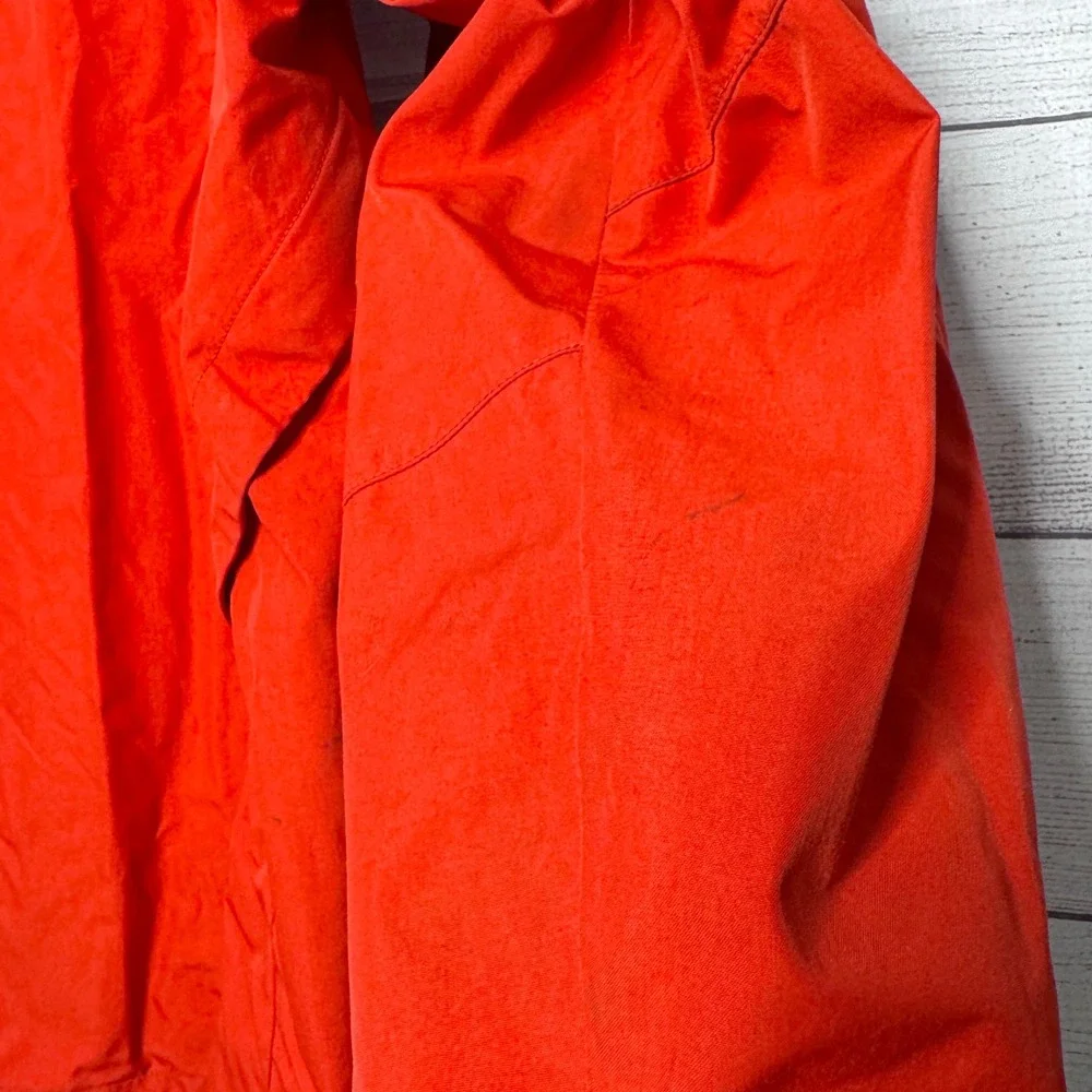 The North Face Mens Gore-Tex Jacket Red Waterproof Hooded Shell Large L